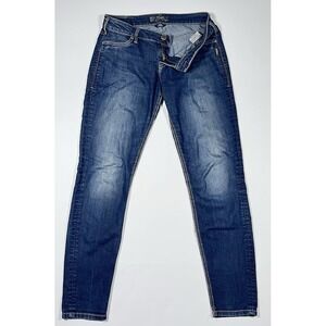 Silver Jeans Womens Blue Suki Jegging Dark Wash 29x31